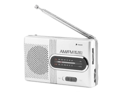 Rádio Portátil Am/fm, Mini Rádio Estéreo Universal Com Antena Telescópica - Hen