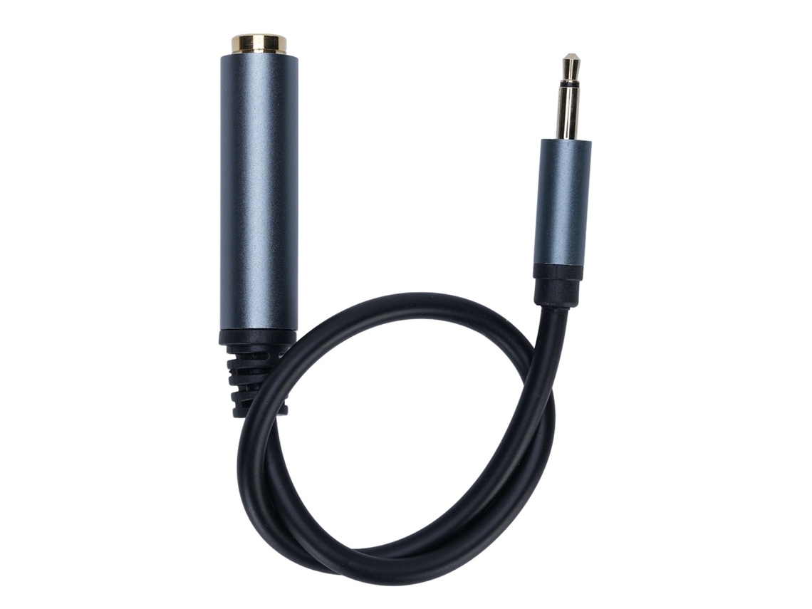 Cable De Extensión Para Auriculares, Adaptador De Audio De Un Solo Canal De 6,35 Mm Hembra A 3,5 Mm Macho.