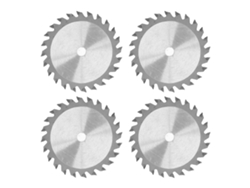 4 Láminas De Sierra Circular Carburo 85mm 24d 3000rpm Para Corte Madera Plástico 10mm/0.4in