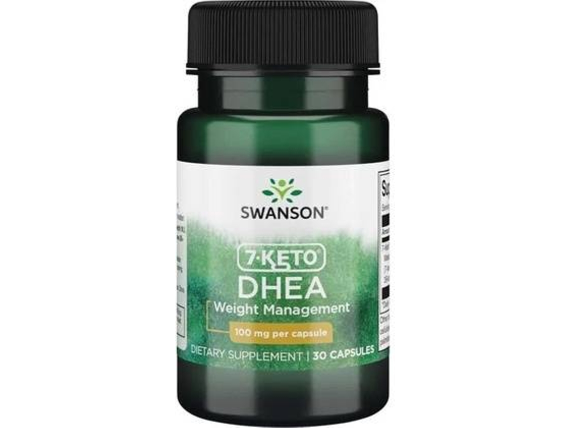 Complemento Alimentar SWANSON Melhor Peso - Fórmulas De Controle -Ceto Dhea (30 cápsulas de 100mg)