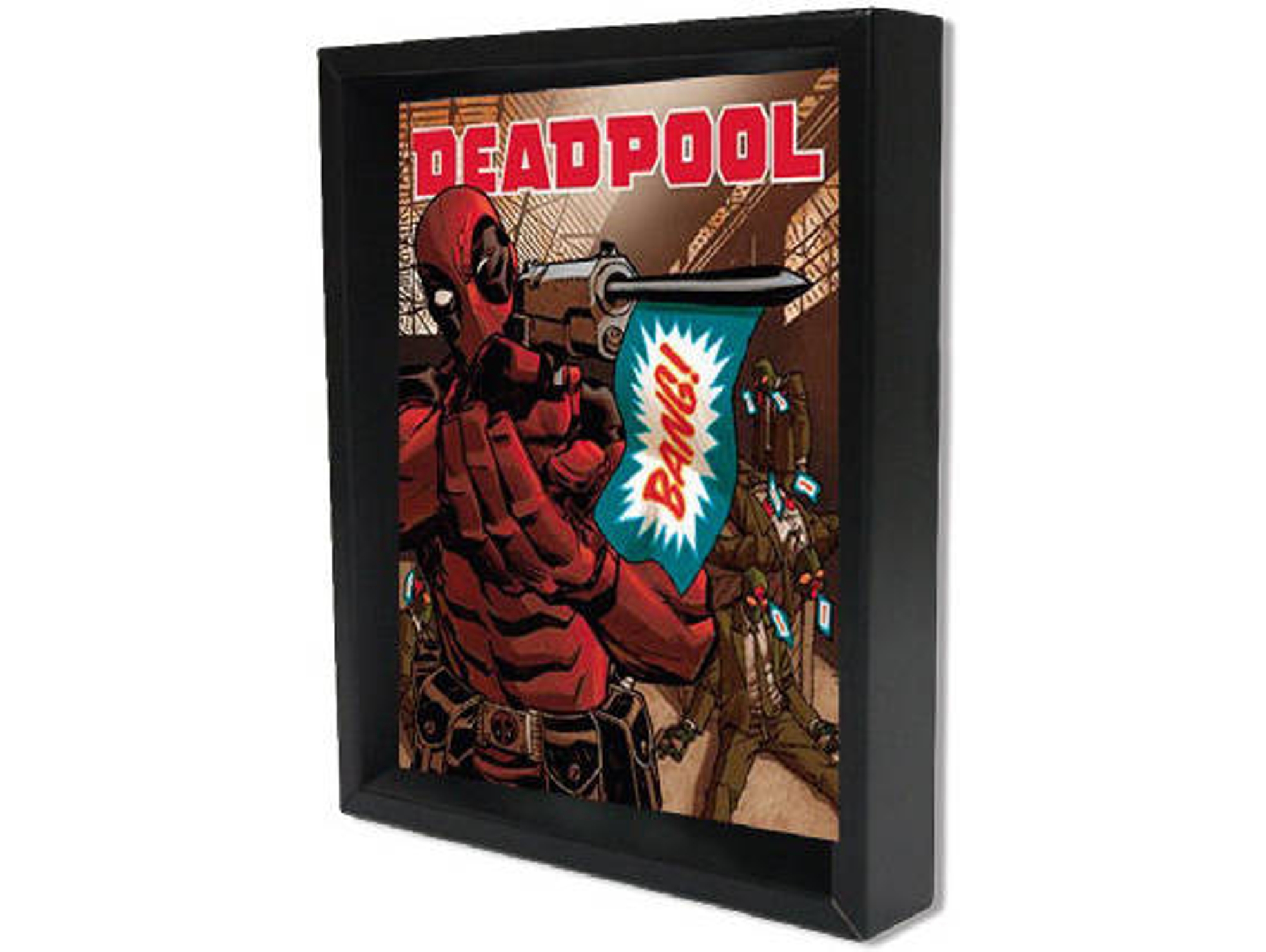 Poster 3D SHERWOOD Marvel Deadpool Bang