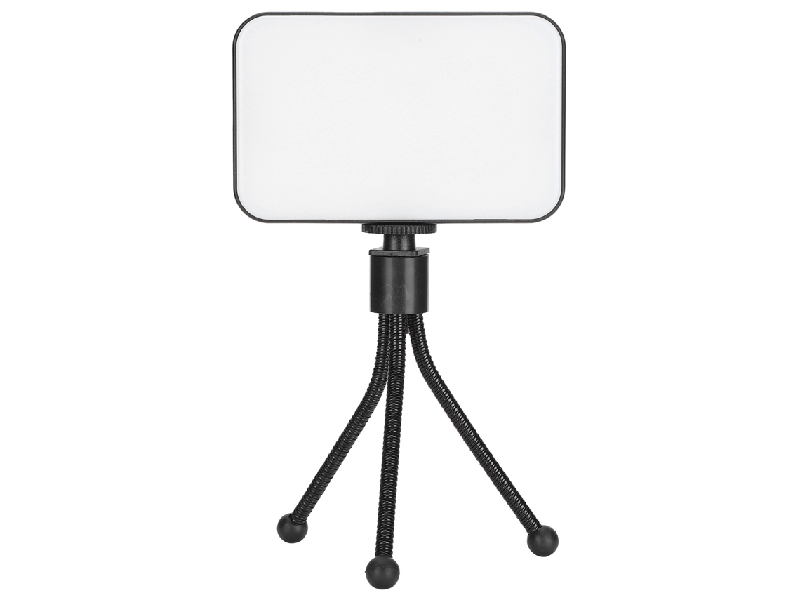 Luz De Preenchimento Para Fotografia E Vídeo Led 3200k-6500k Portátil Com 112 Pérolas Para Live Beauty