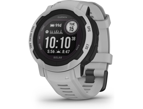 Smartwatch GARMIN Instinct 2 Solar (Bluetooth - Hasta 28 días de autonomía con Energía Solar - Gris)