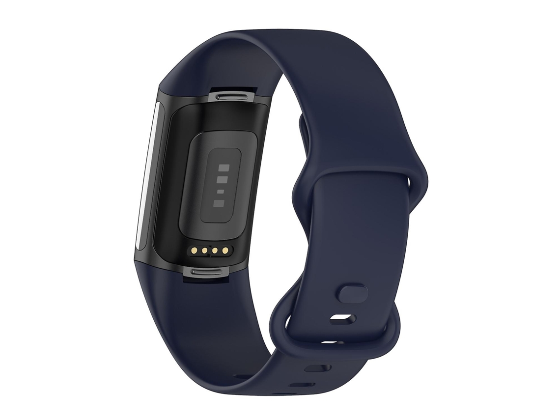 Correa de repuesto de TPU suave para reloj inteligente Fitbit Charge 5 Ly Ebike (grande)