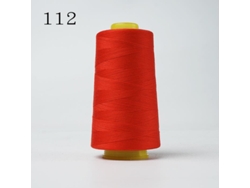 (rojo) Hilo De Bordar De Poliéster De Alta Velocidad De 3000 Yardas/402, Para Máquinas De Coser Domésticas.