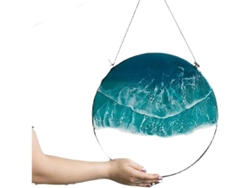 Adorno De Pared Acrílico Con Olas Del Mar