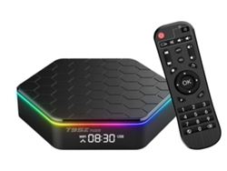 Yizhood H618 - Caja de TV Android con 4 GB de RAM y 32 GB de ROM, resolución 6K, H.265, Bluetooth 5.0, color negro