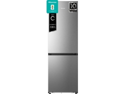 Frigorífico Combinado HISENSE Kitchen Fit RB3K330SAIC (No Frost - 185.6 cm - 330 L - Gris)