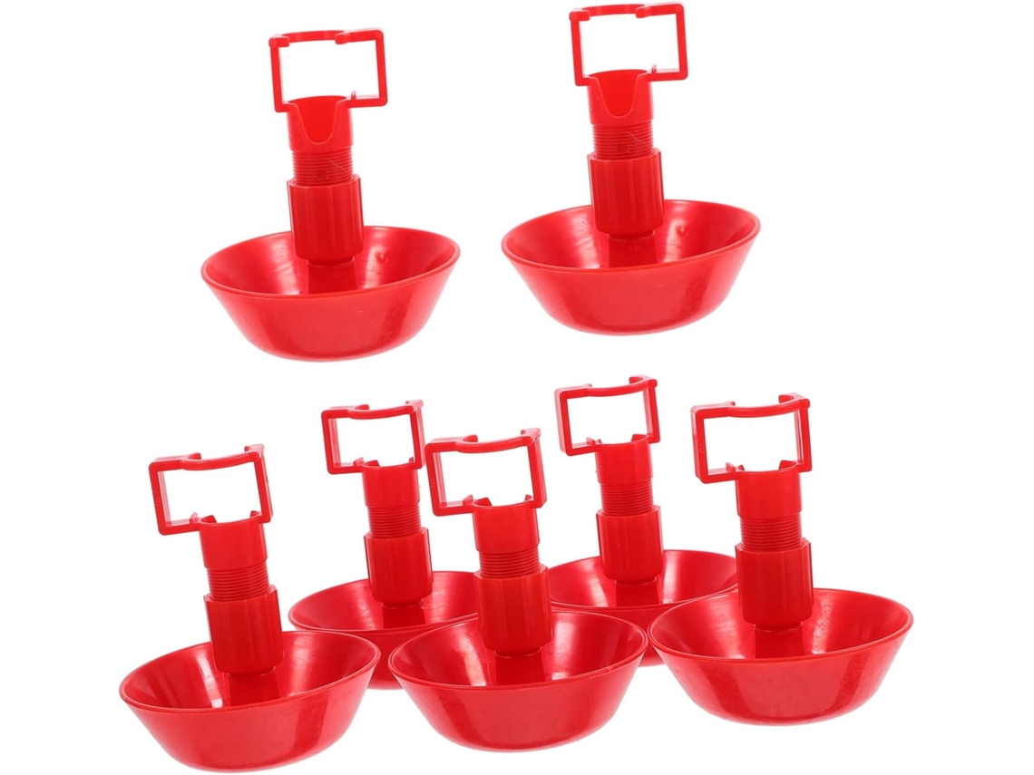 Conjunto De 10 Bebedouros Automáticos Para Galinhas E Patos, Com Fluxo De Água Ajustável.