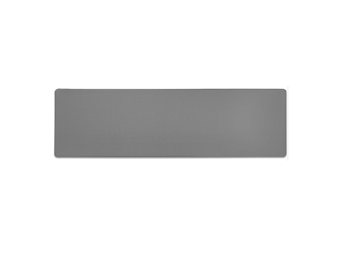 Felpudo de cocina de 45 x 180 cm, color gris ágata, antideslizante, impermeable y resistente al aceite, para el hogar, el baño y la oficina.