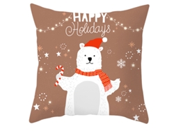 Serie Calcetines de Navidad Enanos Funda Decorativa de Almohada