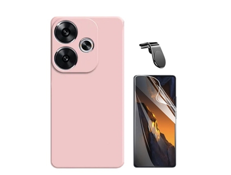 Protector de Pantalla Full Cover Frente para Xiaomi Xiaomi Poco F6 PHONECARE Rosa