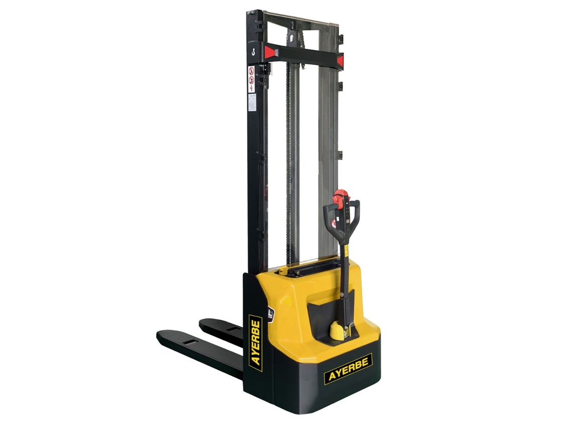 AYERBE - 584850 - Apilador Eléctrico Eleqtra 1.200 Kg. 2.900 Mm.