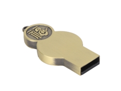Pendrive Usb 2.0 Metal Impermeable Portátil 64gb Para Almacenamiento Y Transmisión De Datos