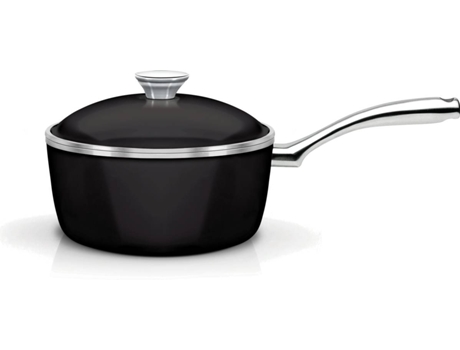 Olla TRAMONTINA Lyon para Inducción Negro (20 cm - Aluminio)