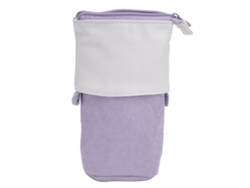2026-estuche De Lápices Telescópico Portátil Cute Con Soporte Para Estudiantes Oficina Mujeres Adolescentes Morado