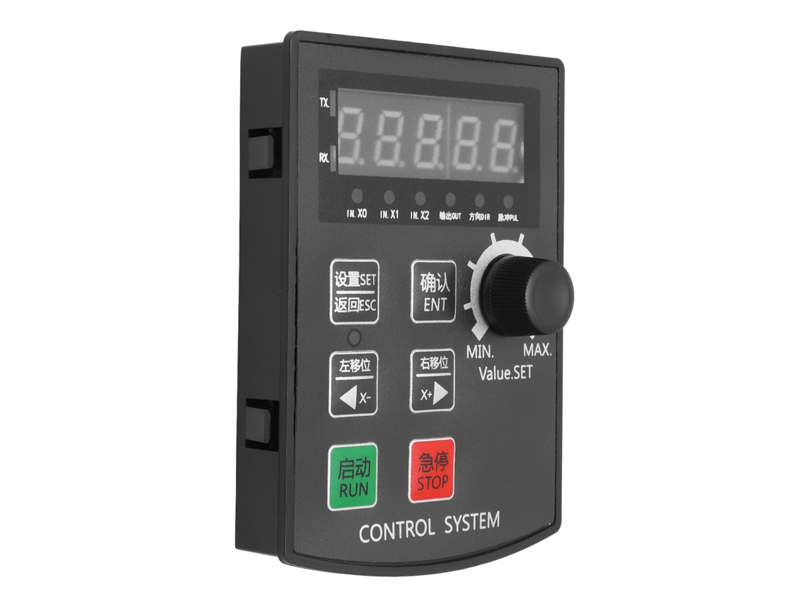 Controlador de movimiento CNC industrial para motores paso a paso y servomotores con panel y módulo predefinido