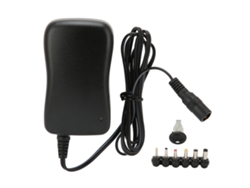 Adaptador De Corriente Universal De 30 W Con Puerto Usb Y Voltaje Ajustable, Enchufe Estadounidense De 100-240 V.