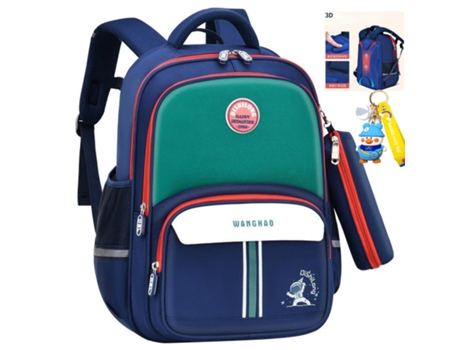 Mochila escolar infantil impermeable, mochila escolar ortopédica