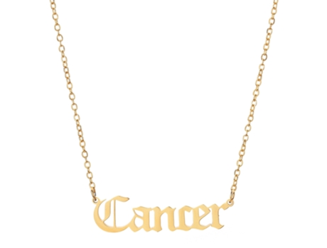Collar Zodiaco - Cáncer Dorado Collar Zodiaco - Cáncer Dorado JEIIBRZUI
