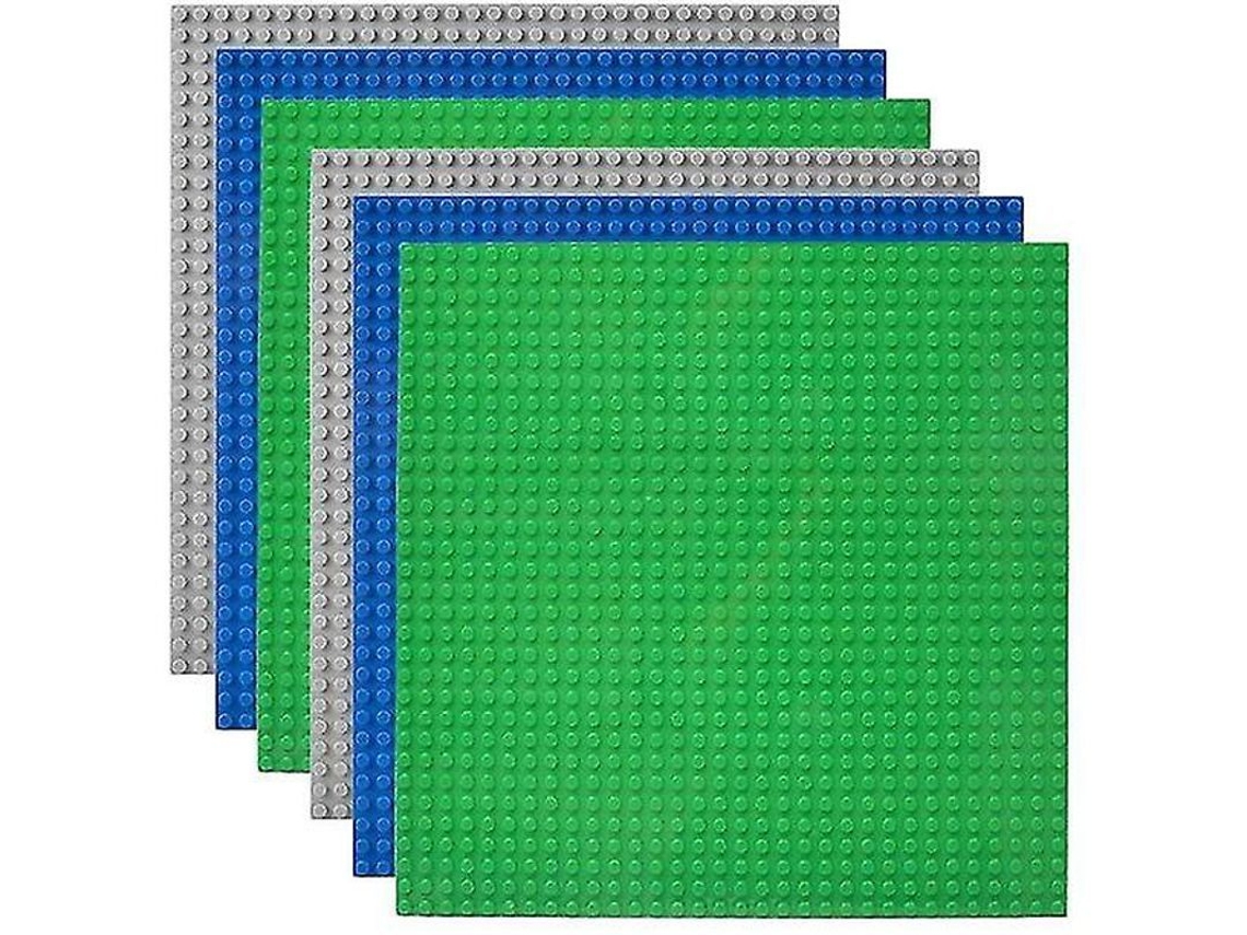 2026-placas Base Clásicas De Construcción 10" X 10", Paquete De 6 Para Niños, Compatible Con Marcas Principales, Materiales De Alta Calidad