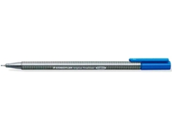 MARCADOR STAEDTLER FINELINER TRIPLUS 334 AZUL  uni.min.venda:10 x UNI