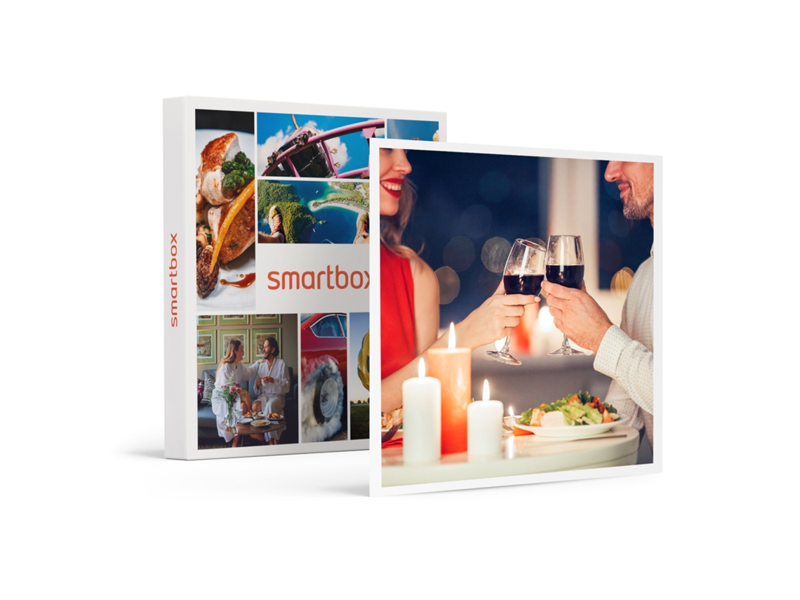 Caja Regalo SMARTBOX ¡Viaje al romanticismo! 2 noches con cena para 2 personas en España