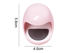 Mini lámpara de fototerapia para uñas, linda lámpara USB UV Gel con forma de huevo, secador de luz solar LED para terapia, herramientas de arte S Ensor automáticas para GOKOCO