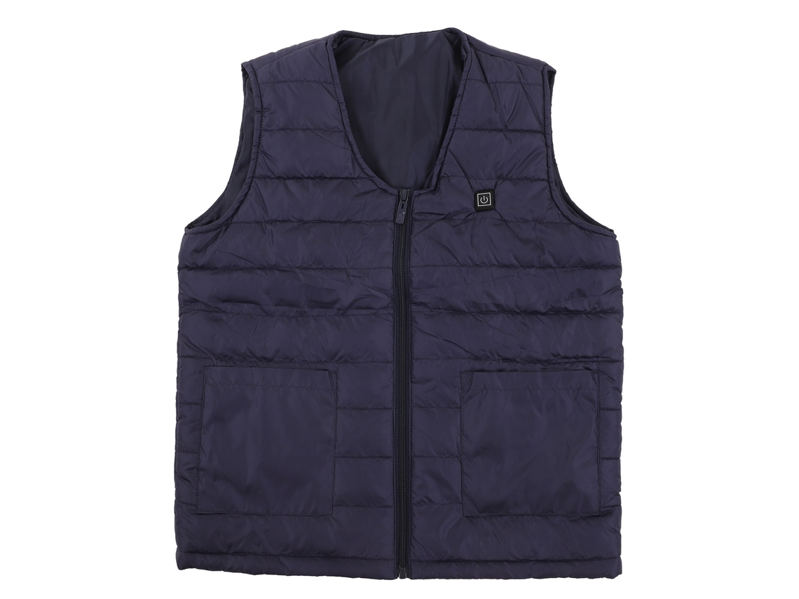 Chaleco calefactable con cuello en V, temperatura constante, inteligente y transpirable para invierno. Jeiibrzui