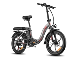 Fafrees F20 Bicicleta Eléctrica - Motor 250w Batería 36v18ah Ruedas 20'' Freno De Disco Mecánico - Gris