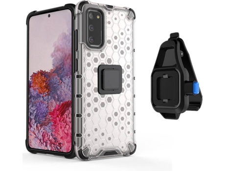 Carcasa y Soporte Samsung S20 Rumble