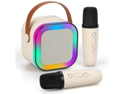 Altavoz Bluetooth Portátil Con Micrófono Y Luz Siurn