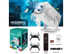 Proyector Portátil, Android 13, Wi-fi 6, Bluetooth 5.0, Hd 720p, Proyector Inteligente, Estándar Europeo.