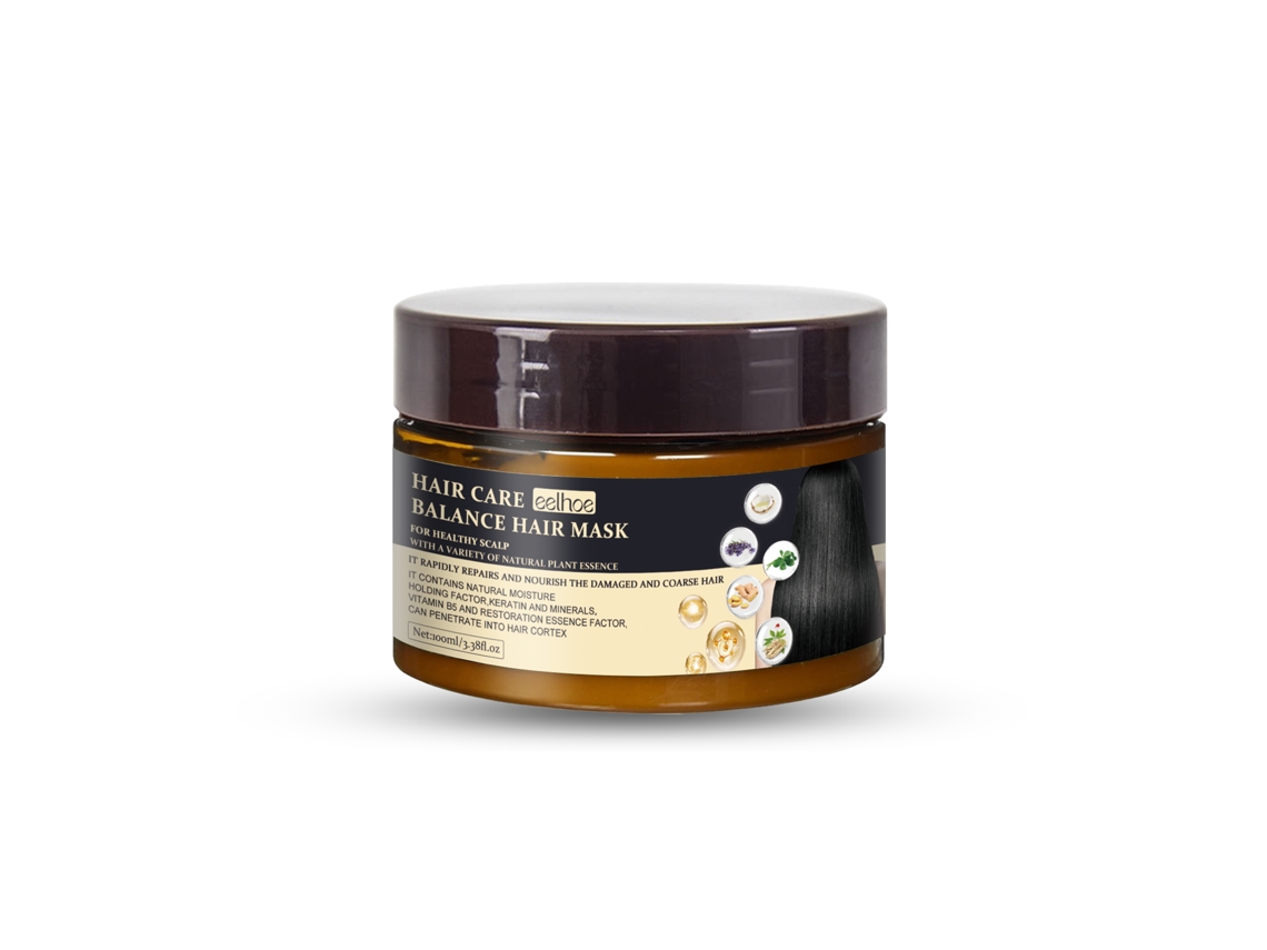 Mascarilla capilar de vapor con queratina para un cabello hidratado