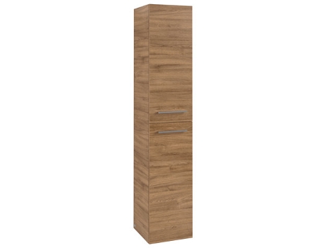 Villeroy &amp Boch Avento Armario alto A89401 350x1760x370mm tope (bisagra) a la derecha