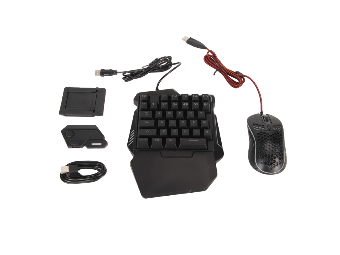 Conjunto De Convertidor, Universal Para Android E Ios, Adaptador De Teclado Y Ratón Para Juegos