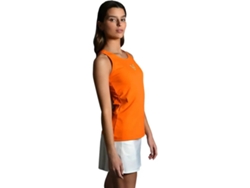 Top de Mujer VOLT PADEL Performance Naranja para Pádel (Talla: L)