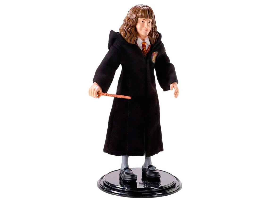 Figura NOBLE COLLECTION Com varinha harry potter bendyfigs hermione