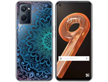 Carcasa Realme 9i TUMUNDOSMARTPHONE Dibujos Transparente Mandala Multicolor