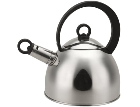 Pava Apta para Gas,Vitro, Inducción Metalizado Y Negro DRW (24x18,5x21,5cm)