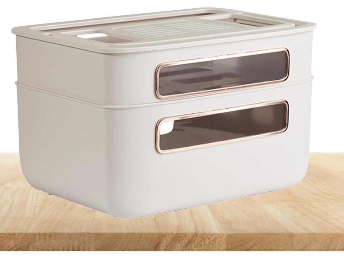Caja organizadora para router Wi-Fi - Diseño moderno y abierto