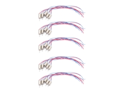 5 Micromotores Sin Núcleo De 4,8 V Y 50500 Rpm Para Piezas De Helicópteros Rc Y Juguetes De Modelismo.