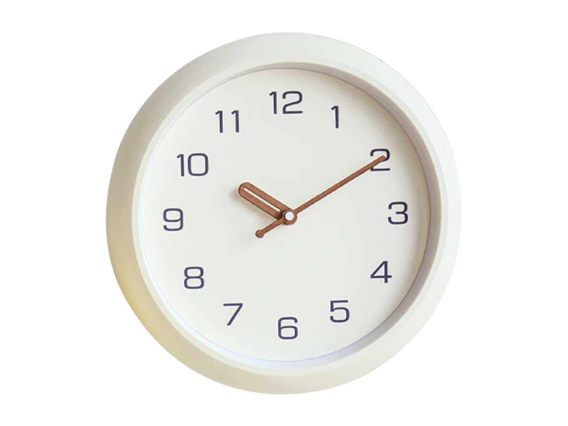 Reloj De Pared Decorativo Redondo De Cuarzo Silencioso, De 30 Cm (12 Pulgadas), Funciona Con Pilas, Sin Tictac.