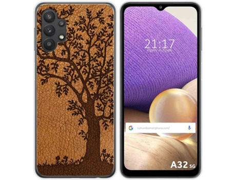 Carcasa Samsung Galaxy A32 5G TUMUNDOSMARTPHONE Cuero 03 Multicolor