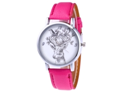 Reloj De Pulsera Alliage Alloy Con Esfera Redonda Y Calendario, Movimiento Analógico De Cuarzo.