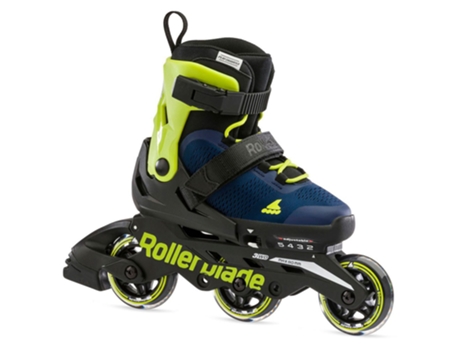 Patina em Linha Junior Microblade 3Wd Azul Eu 33-36 1/2Rollerblade