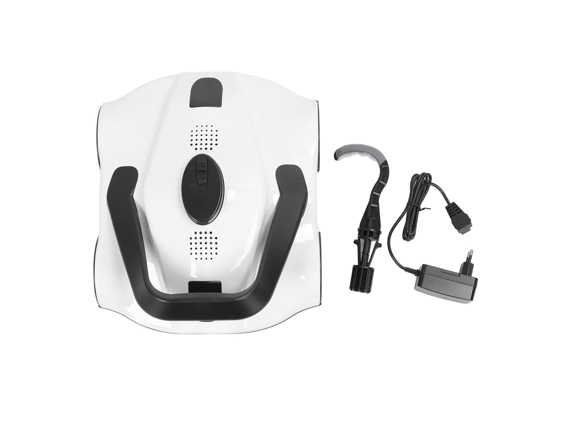 Robot aspirador inalámbrico para piscinas IPX8, color blanco, enchufe europeo.