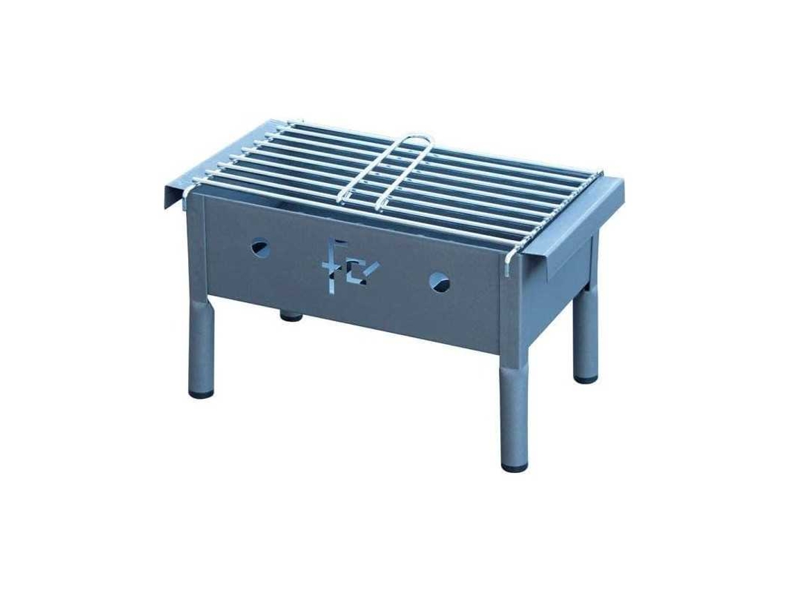 FLORES CORTES - 33227 - Barbacoa Mesa Para Carbón 340 X 230 X 210 Mm. De 0,8 Mm.