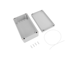 Caja de proyecto eléctrico de ABS resistente al agua IP65 (200*120*75 mm) para terminales y conexiones