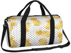 Bolsa Deportiva Estampado Piña Corazón Para Fines Semana Bolsa Viaje Niños Niñas Mujeres Hombres